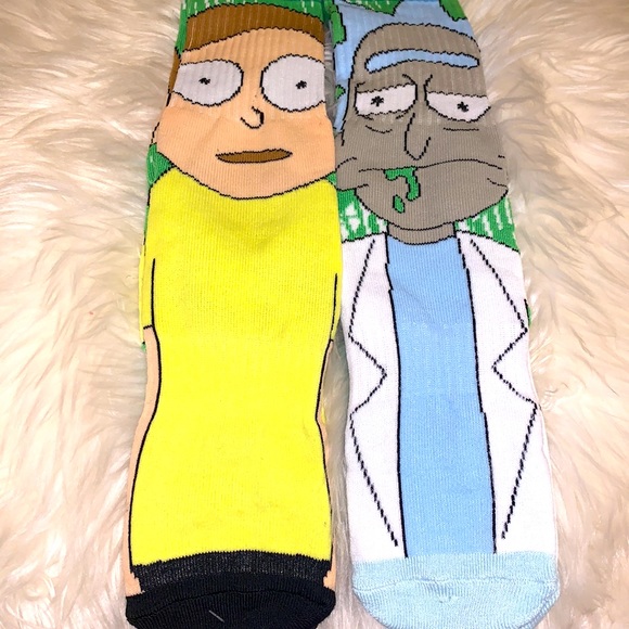 Rick and Morty Socks - Picture 2 of 2